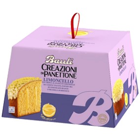 Bauli Panettone Limoncello in packaging