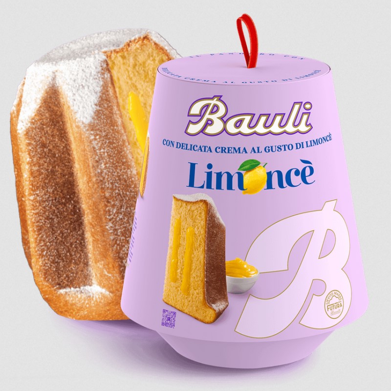 Bauli Pandoro Limonce & sliced