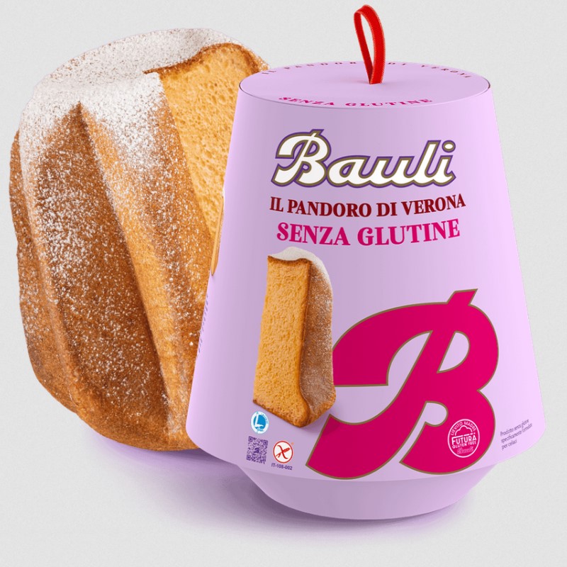 Bauli Pandoro Tradizionale Gluten Free & sliced