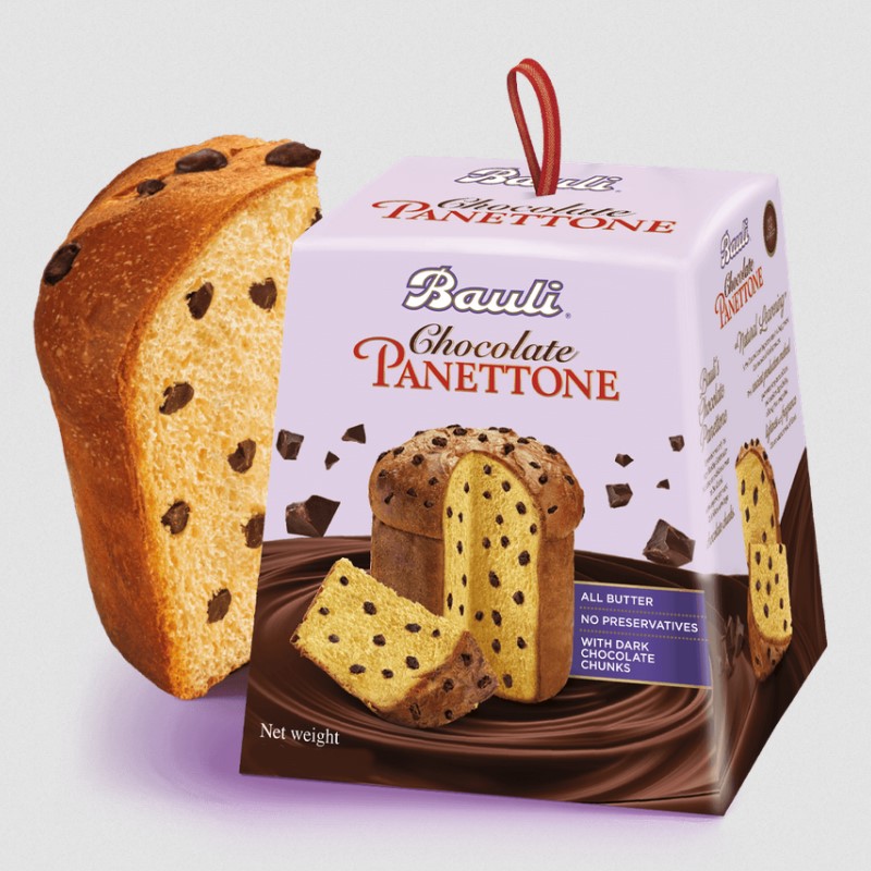 Bauli Panettone Chocochips & sliced