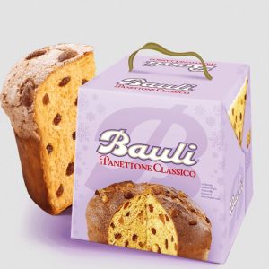 Bauli Panettone Classico package & sliced