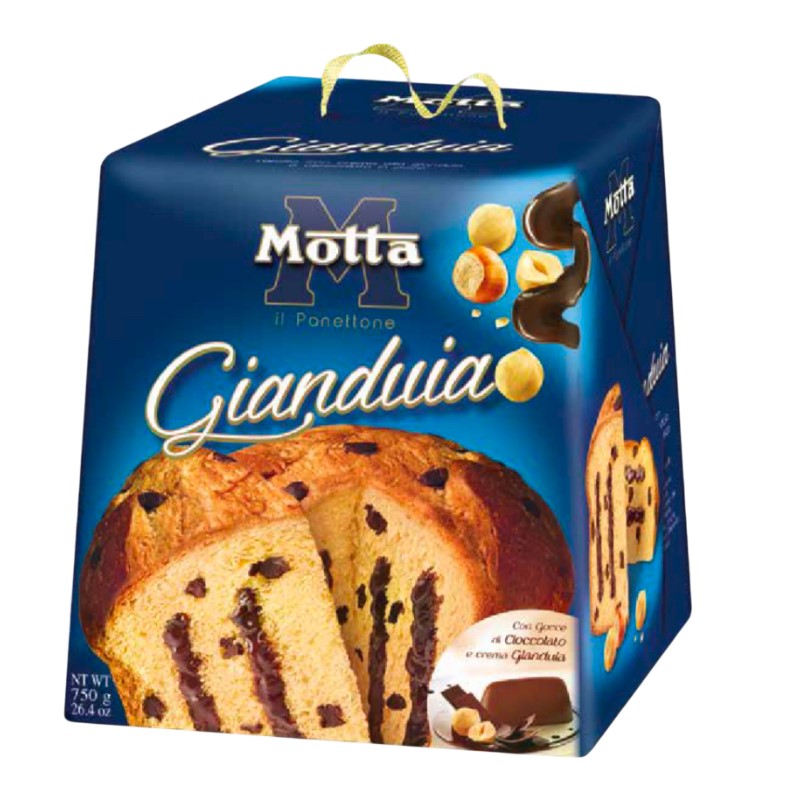 Motta Panettone Gianduia packaged