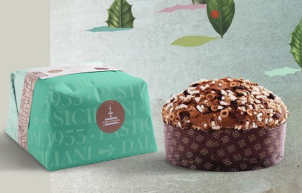 Fiasconaro Panettone Albicocca & Cioccolato di Modica - with packaging