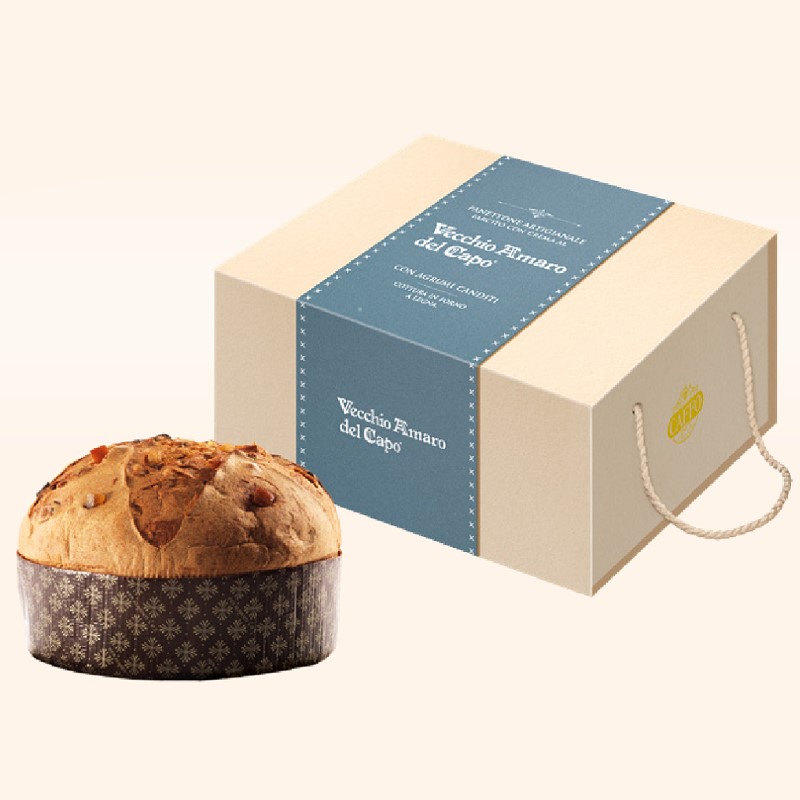 Panettone Farcito Con Crema with package