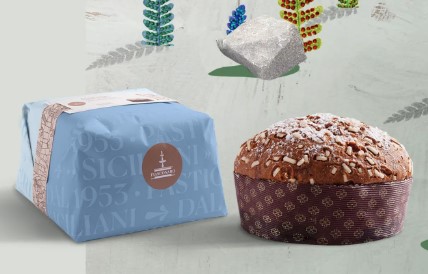 Fiasconaro Panettone Pandorato - with packaging