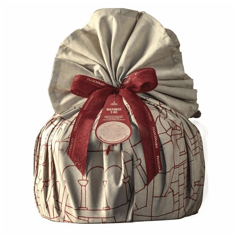 Fiasconaro Panettone Tradizionale Maximus 5 Kg packaged