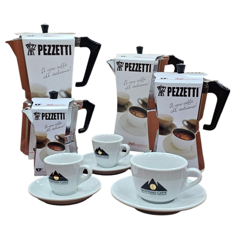 Pezzetti Coffee Pot different size pots